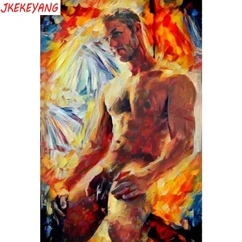 

5D DIY square/round Diamond Painting Sexy man Cross Stitch Diamond Embroidery Pattern Rhinestone home decor J2770