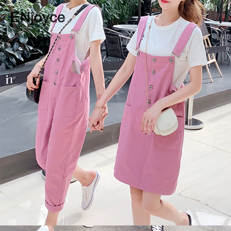 Pakaian Korea Tshirt Jumpsuit Setelan 