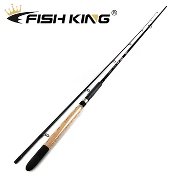 

FISH KING 99% Carbon 2.1M 2.4M 2.7M 2 Section Lure Weight 5-25g Soft Lure Fishing Rod Spinning Fishing Rod