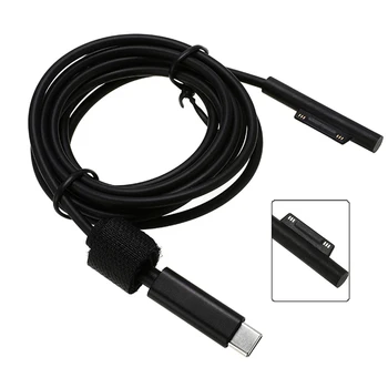 

USB C Charging Cable Cord Type C Power Supply Charger Adapter Tablet Charging Cable for Microsoft Surface Pro 6/5/4/3