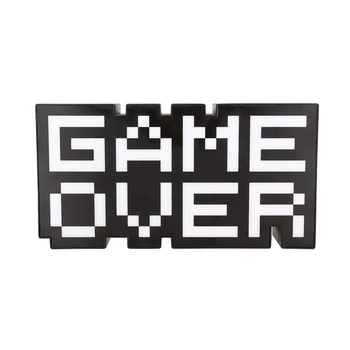

GAME OVER Sign Voice Control Game Icon Light Acrylic Atmosphere Neon Bar Decor 449C