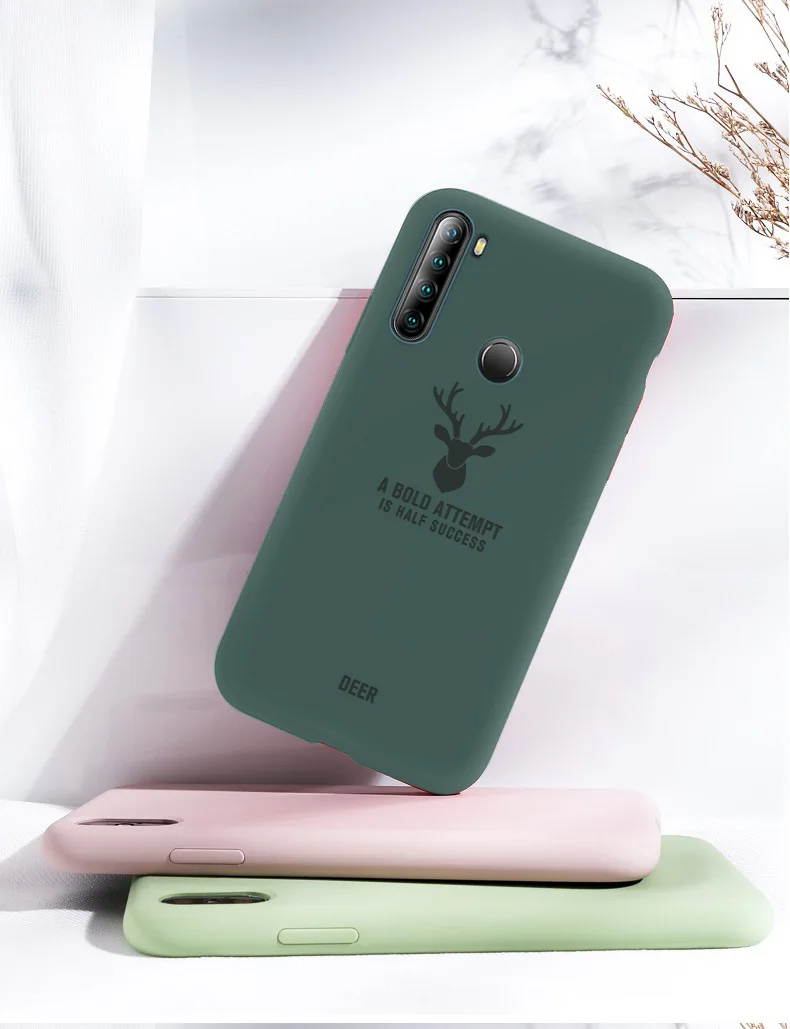 MOFi для xiaomi redmi note 8 чехол силиконовый redmi note 8 pro чехол противоударный мягкий ТПУ задняя оболочка корпус Модный чехол s