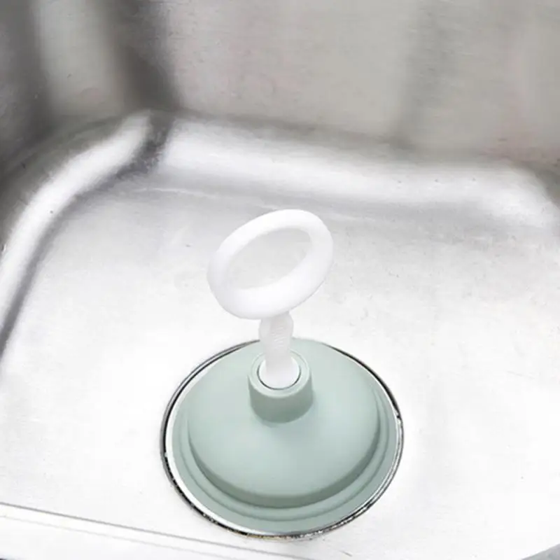 Home Kitchen Sink Pipe Dredger Drain  Tools  Suction Bathroom  Cleaning  Toilet Plungers Hair Clogging Cleaner images - 6