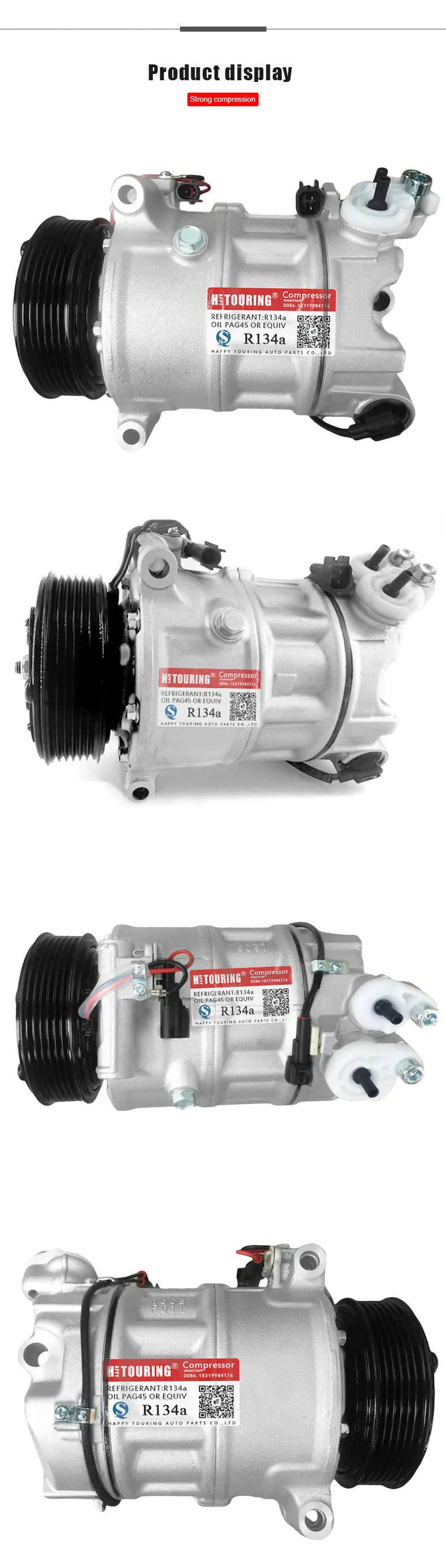 PXC16 ac компрессор для Land Rover Discovery Range Rover Sport Jaguar 9X2319D629DA 9X23-19D629-DA 1656P 1656