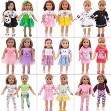 Vêtements et chaussures de poupée pour fille de 18 pouces, jupe en fil de nœud fait à la main, sweat à capuche lapin adapté pour 41 43cm, accessoires de bébé Reborn, cadeau bricolage pour enfants