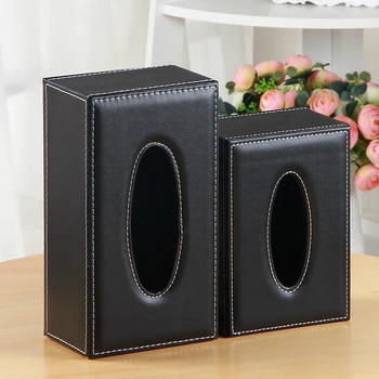 

Leather tissue box living room household carton European creative napkin box car tissue box