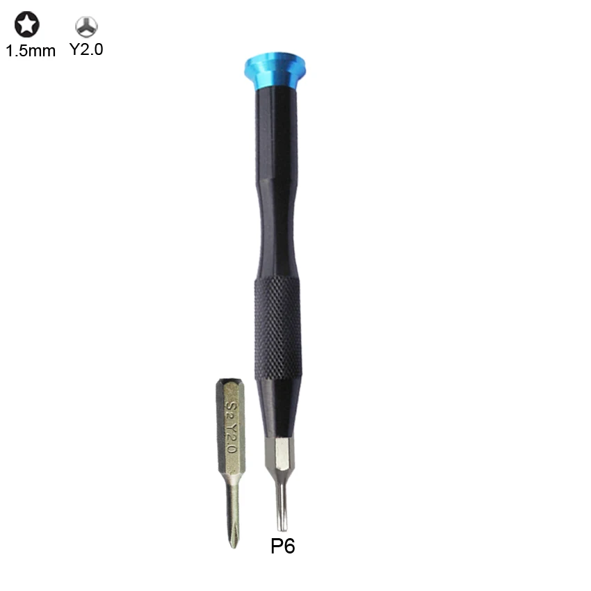 2 in 1 Y 2.0 P6 Screwdriver Opening for MacBook Pro 15&quot A1286 17&quot Unibody A1297 1.5mm Pentalobe and Y1 Battery Screws teardown |