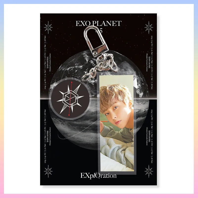 

[MYKPOP]EXO KeyChain - XIUMIN, Creative Metal/Acyric/PVC Accessories, KPOP Fans Collection SA19073101