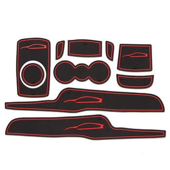 

Non-slip Door Slot Mat for Ford Fiesta 2009 2010 2011 2012 2013 2014 Gate Groove Panel Cup Holder Pad Rubber Cushion 10Pcs