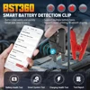 LAUNCH BST-360 Bluetooth Battery Test Clip Analyzer 6V 12V 2000CCA BST360 Voltage tester for x431 device Adnroid / IOS Phone 2