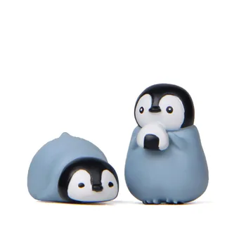 

Cute Dolls 3cm PVC Penguin Model Kids Birthday Gift Home Collection Garden Decor