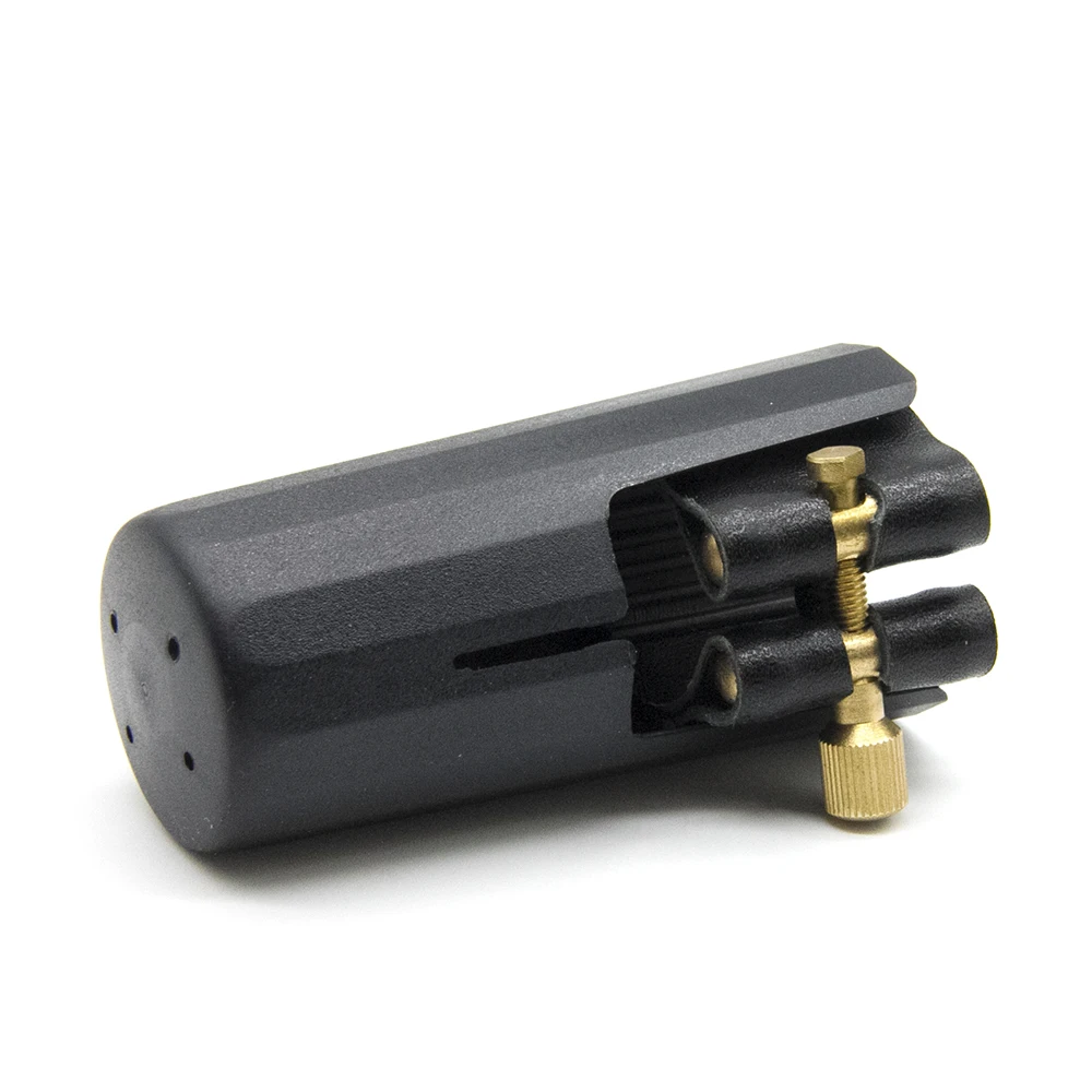 USA Jazz style Genuine Leather Saxophone Ligature Bakelite Mouthpiece Ligature Bb Clarinet Ligature Clip Alto Tenor Soprano Sax
