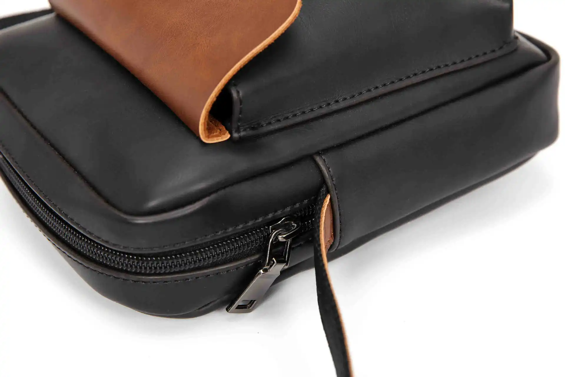 Retro men's bag, single shoulder bag, man's oblique satchel bag, man's bag