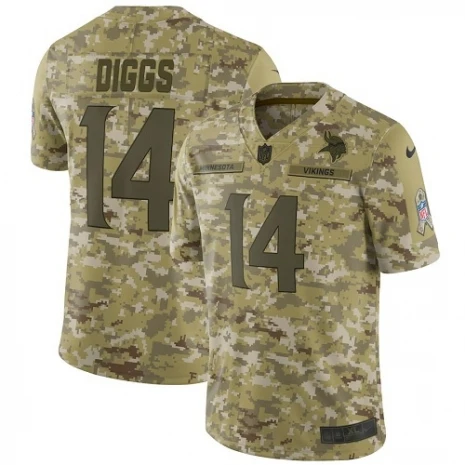 For men Мужская Миннесота высокое качество Vikings Stefon Diggs белая Джерси - Цвет: For men