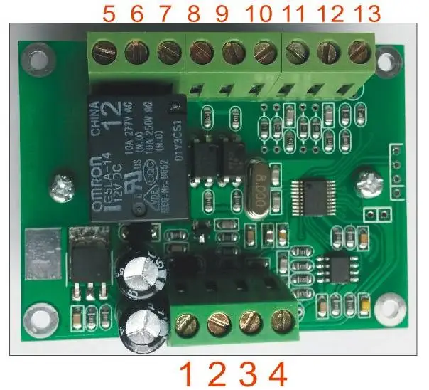 RS485 последовательный modbus протокол промышленной конфигурации аналоговый переключатель входной модуль релейного выхода