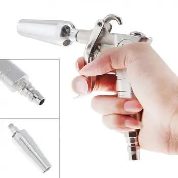 

Portable 6 Inch Spray Gun High Pressure Pneumatic Cleaning Gun with Four-hole Nozzle and Press Type Switch Fit for Cars and Home