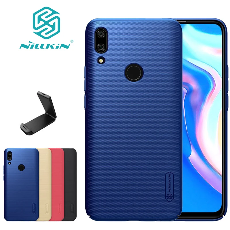 

For Huawei P Smart Z Case Skin original Nillkin Frosted Shield PC Hard Back Cover For Y9 Prime 2019 phone Case for Enjoy 10 plus