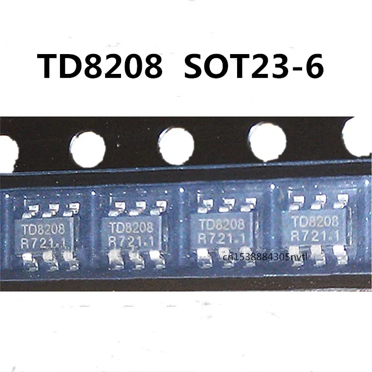 Оригинал 20 шт/TD8208 SOT23-6 | Электронные компоненты и принадлежности