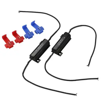 

Automotive Car LED Lamp Turn Signal Light Decoder Set 50W Accessories