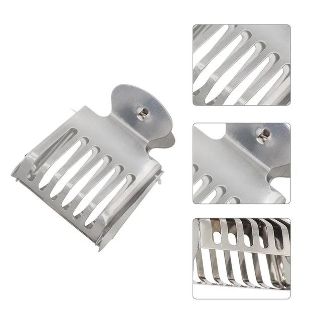 1Dcs Méh Queen Catcher Bilincs Rozsdamentes Acél Ketrec Méhész Felszerelés Elszigetelő Helyiség Apikulturális Eszközök Méhészkészletek