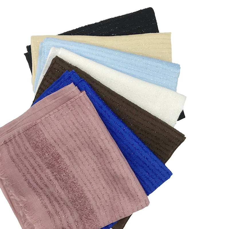 

NEW glitter muffler hijab shimmer shawls muslim head scarf solid wraps plain scarf women scarf sparkling pashmina