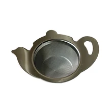 Multifunctional Reusable Stainless Steel Kitchen Tool Office Safe Portable Household Mesh Teapot Filter Accessories Tea Strainer