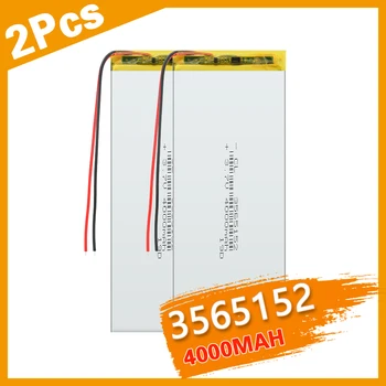 

3565152 3.7V 4000mAh Battery li-polymer lithium ion / Li-ion Replacement batteries for tablet pc power bank e-book BL-T17 CELL