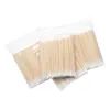 300 pcs Disposable Ultra-small Cotton Swab Brush Lint Free Micro Brushes Wood Cotton Eyelash Extension Glue Removing Tools 1