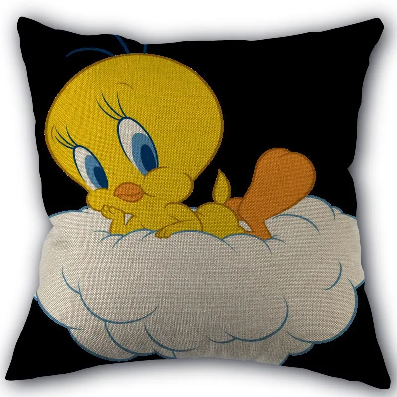 Новинка; Лидер продаж на заказ морском стиле с надписью Tweety наволочка льняное белье фабричный Текстиль для дома наволочка квадратной формы размером 45*45 см свадебные декоративные наволочка - Цвет: 3