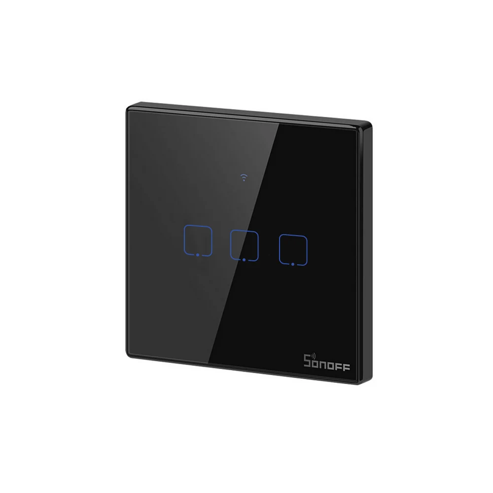 SONOFF EU T3 TX Smart Switch Wifi Switch With Border Smart Home 1/2/3 Gang 433 RF/Voice/APP Control for Alexa Google Home
