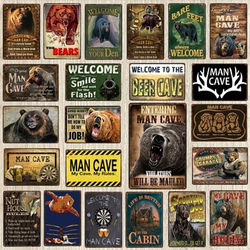 Bear Metal Poster