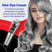 

100ml Hair Dye Fashion Grandma Grey Unisex Diy Fashion Gray Silver Color Super Gray Hair Cream 100ml Unisex Hair Dye Cream Hair