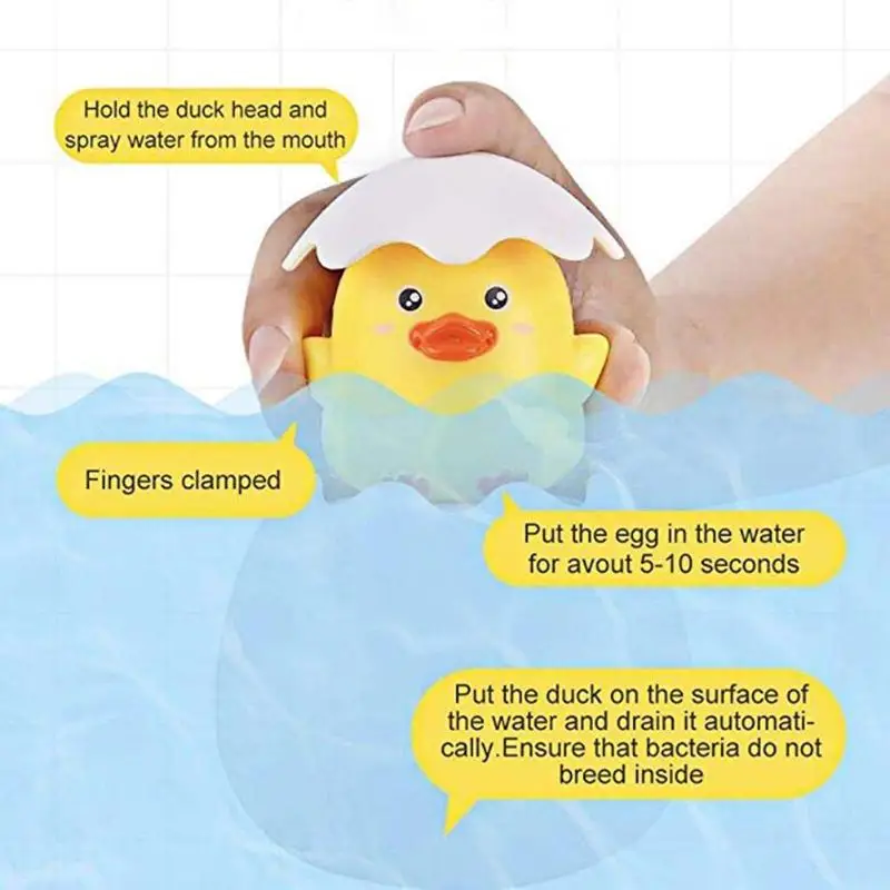 Креативные детские игрушки для душа в виде мультяшных животных, отличные ABS детские игрушки для ванной, повышающие Детские сенсорные способности