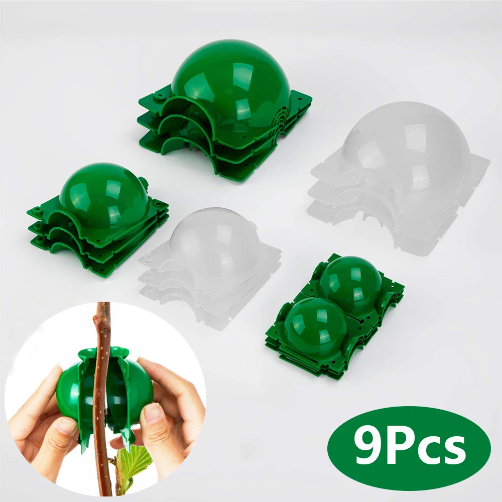 Air Layering Propagation Balls Plant Root Growing Ball Box Air Pots