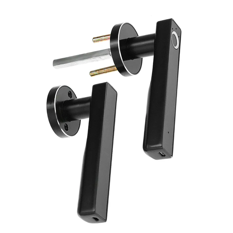 

Fingerprint Lock Smart Password Door Stainless Steel Home Security Locks USB Charging TB Sale