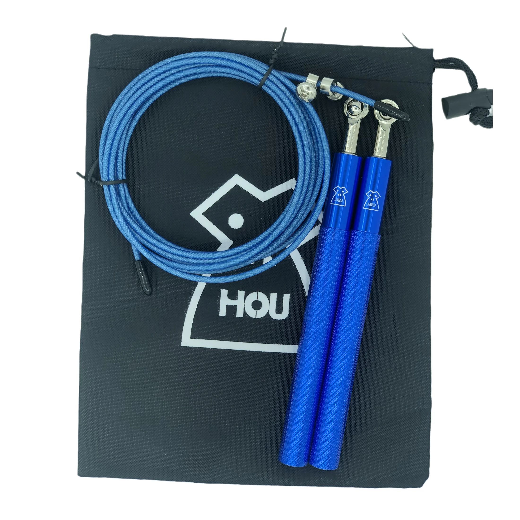 Skipping Ropes Light Bearing Steel Wire Crossfit Boxing MMA Training Anti-slip Adjustable For Jump Rope