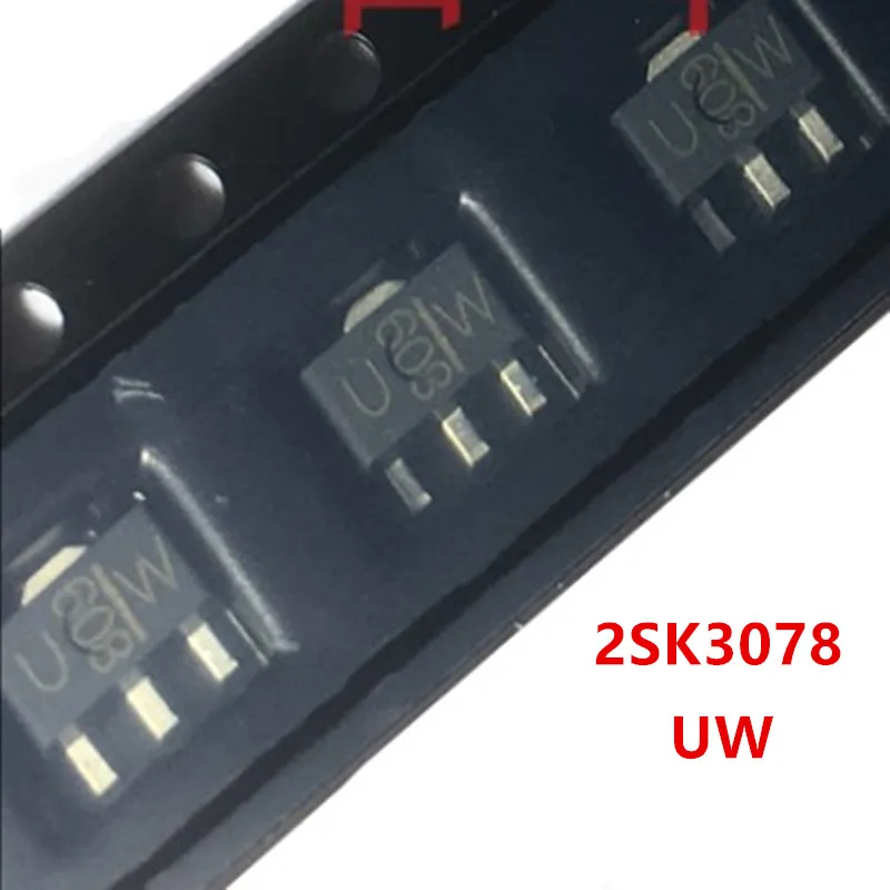 50 шт./лот 2SK3078 2SK3078A экран UW СОТ-89
