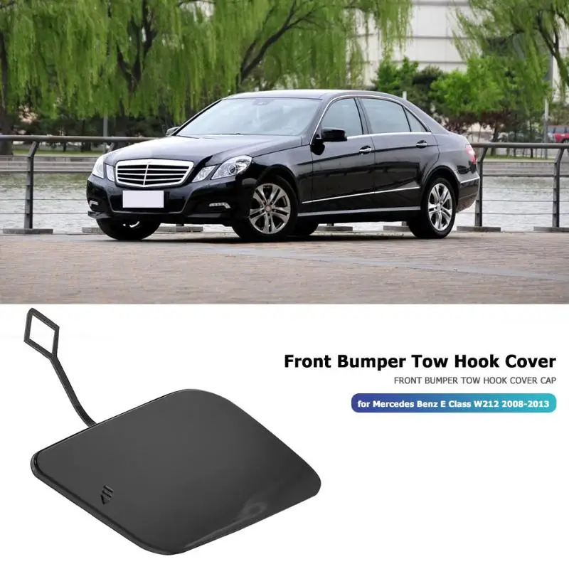 Передний бампер Фаркоп накладка на глаза для Mercedes Benz E Class W212 2008-2013 авто экстерьер ABS запасные аксессуары
