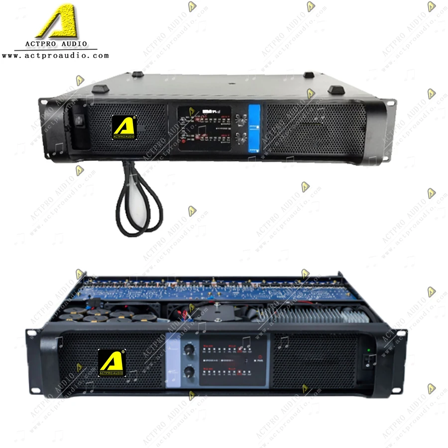 ACTPRO.4X1350watts Lab Fp10000q профессиональный аудио усилитель мощности