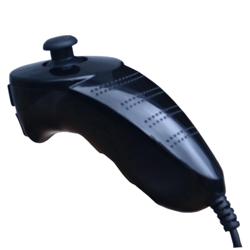 Nunchuk контроллер Проводная гарнитура для консоли WII-3 оси движения зондирования