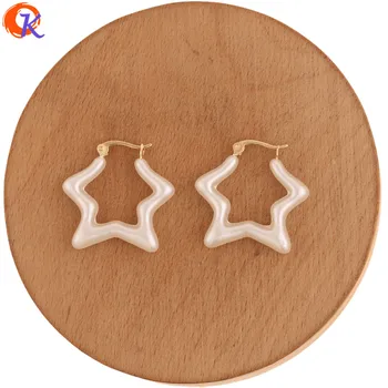

Cordial Design 40Pcs 28*29MM Jewelry Accessories/Earrings Making/DIY Parts/Imitation Pearl/Star Shape/Hand Made/Earring Findings