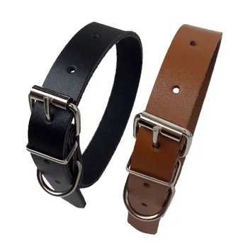 

Dog Collar Leather Labrador Dog Collar Bite-Proof Protector Pet Dog Puppy Cat Dog Accessories Pitbull Pet Supplies Puppy Collar