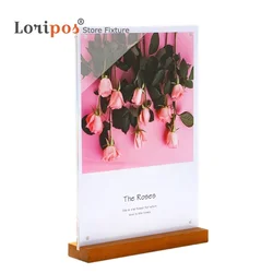 Panneau de Menu en acrylique A5, affiche de Table, porte étiquette de prix, présentoir pour magasin, Restaurant, hôtel 