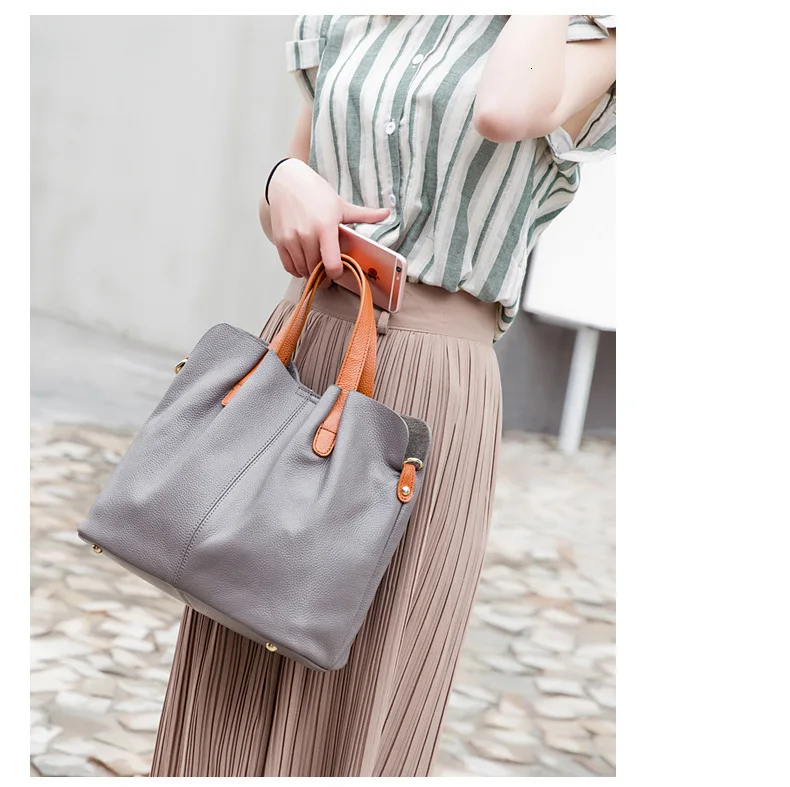 Женская сумка, кожаная, модная, контрастного цвета, Воловья кожа, женские роскошные сумки, женские сумки, дизайнерские, fre, женские ручные сумки
