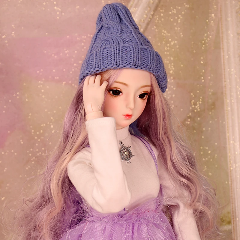 Fortune Days мульти-цветное вязаное кукла шляпа для 1/3 BJD кукла 1/4 кукла 1/6 ледяной DBS кукла девочка подарок