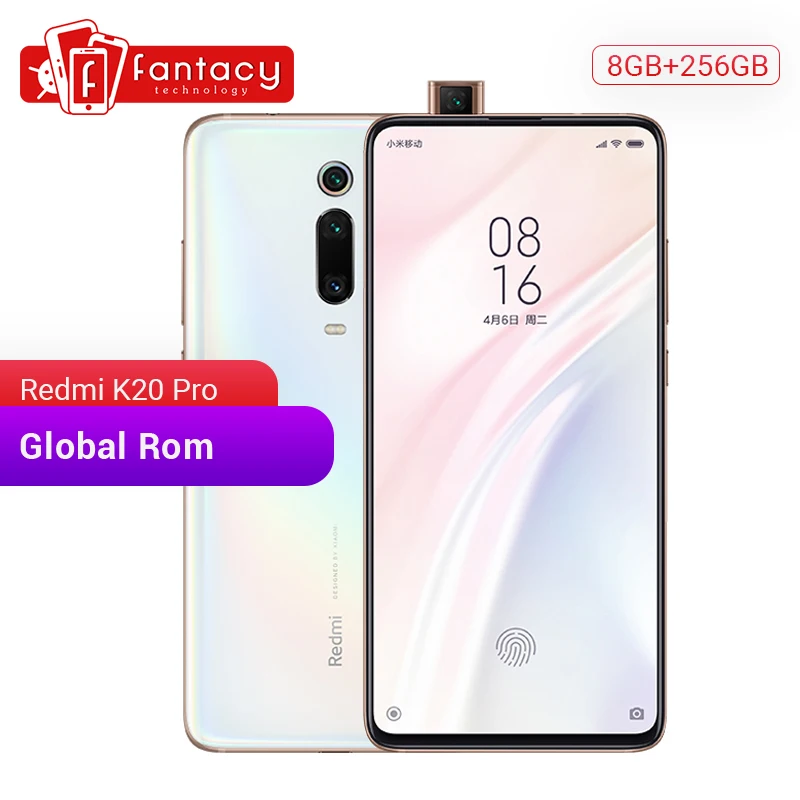 Global ROM Xiaomi Redmi K20 Pro 8GB RAM 256GB ROM Snapdragon 855 Octa Core Mobile Phone 6.39
