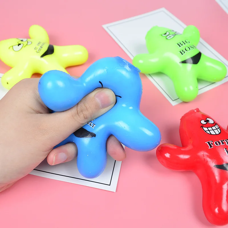 Новые мягкие игрушки мягкая игрушка из пластика персонаж сжимает рельефные игрушки Забавный гик гаджет для Хэллоуина шутки skuishy Toy