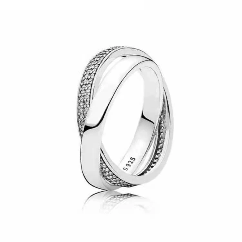 Классическое Серебряное украшение 925 joyery a la moda с сердечником коронавируса