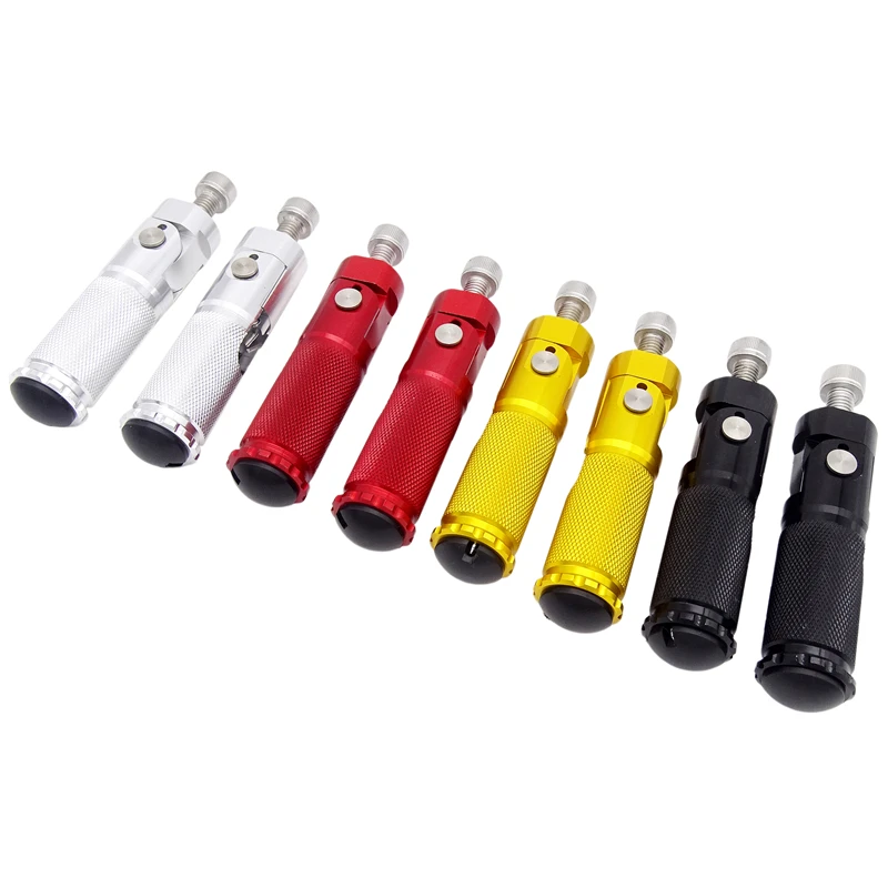 1 пара Универсальный алюминиевый сплав мотоцикл гонки CNC складные передние ножки Задние подножки педали для Honda Yamaha Suzuki