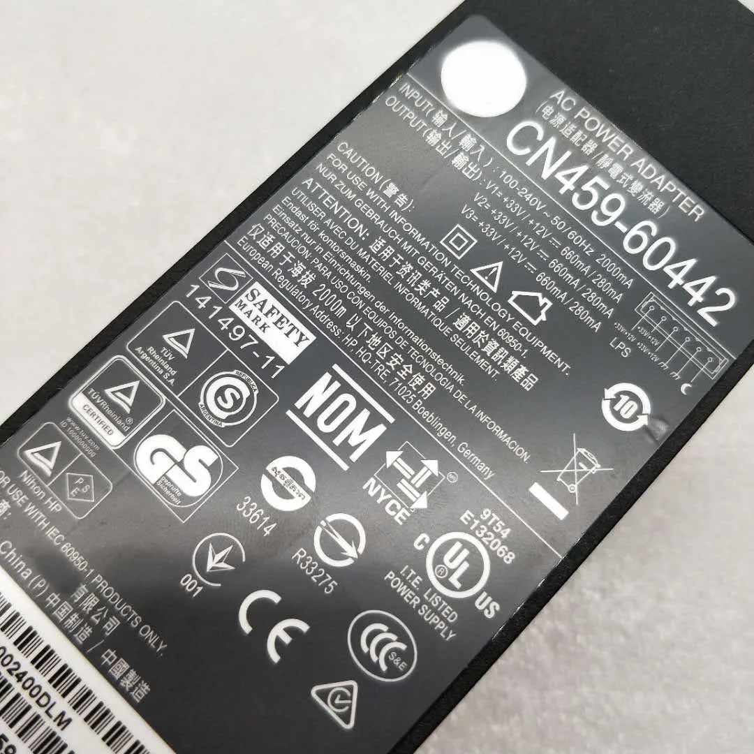 CN459-60442 AC Мощность адаптер для hp PageWide Pro MFP 477 X451 X551 X476 X576 X451dn X451dw X476dn x551dw x451dw x476dw